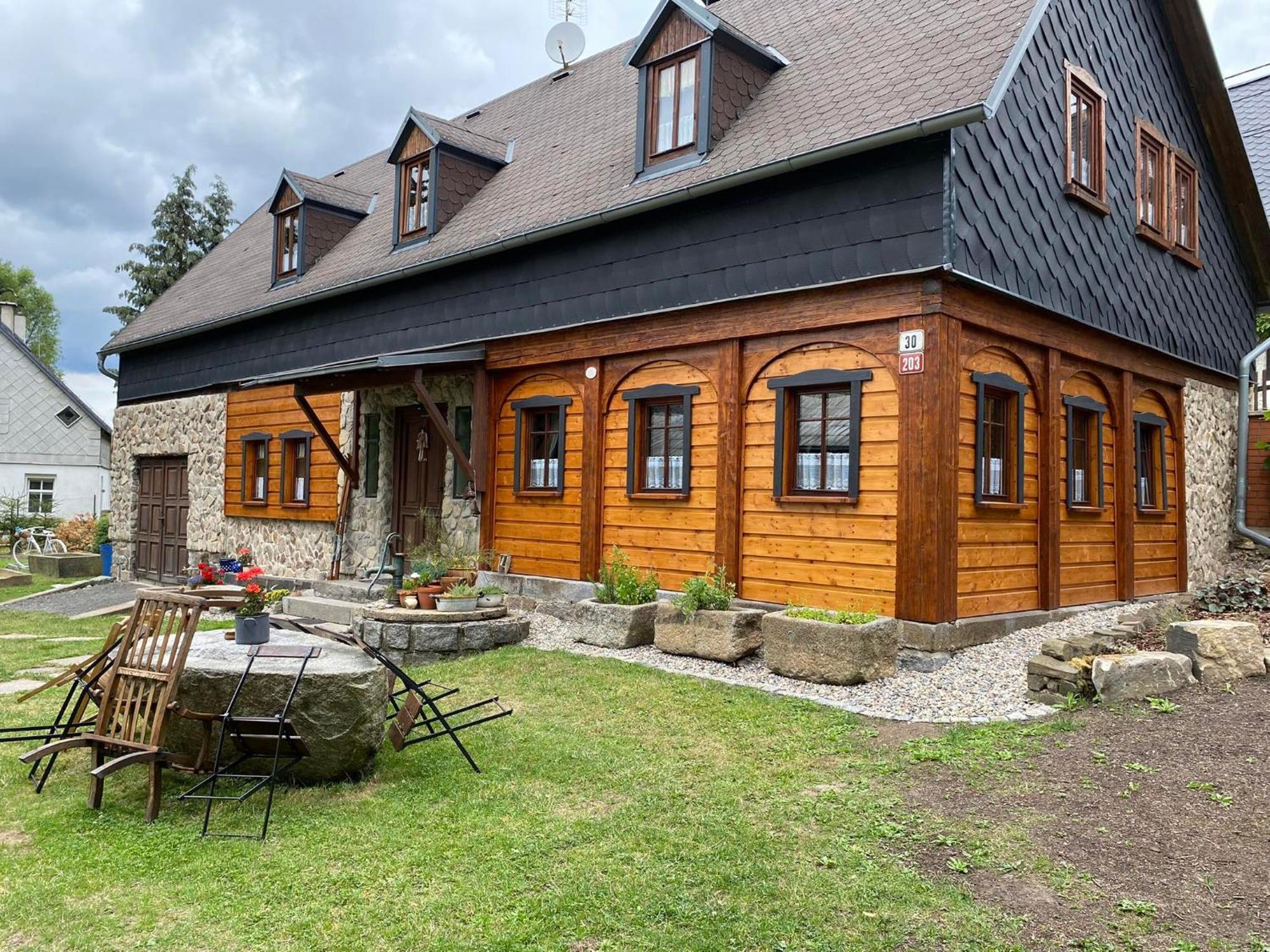 Chaloupka Kralovstvi Villa Sluknov Bagian luar foto